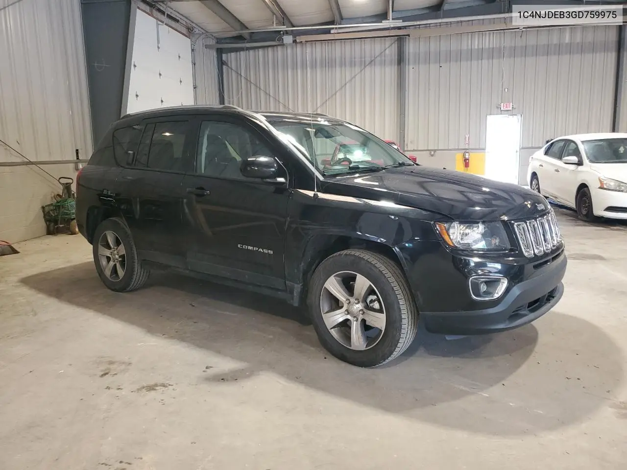 2016 Jeep Compass Latitude VIN: 1C4NJDEB3GD759975 Lot: 64731025
