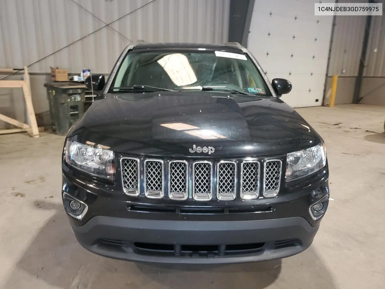 2016 Jeep Compass Latitude VIN: 1C4NJDEB3GD759975 Lot: 64731025