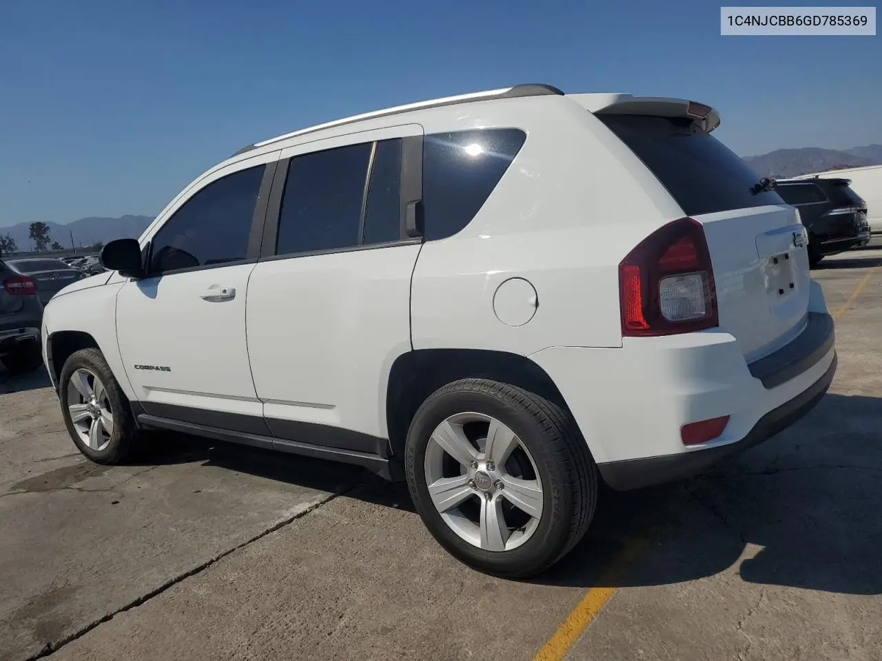 2016 Jeep Compass Sport VIN: 1C4NJCBB6GD785369 Lot: 65033165