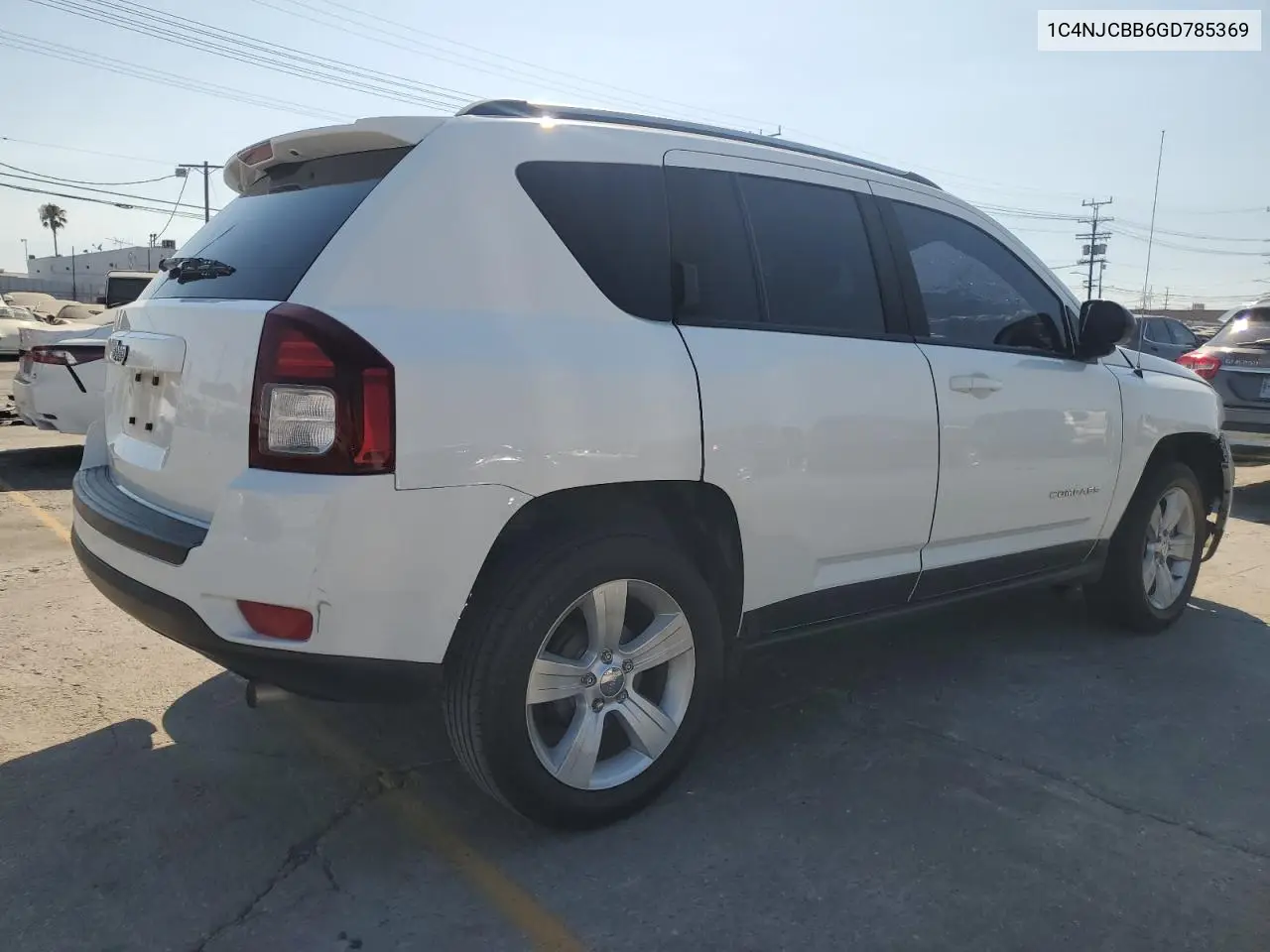 2016 Jeep Compass Sport VIN: 1C4NJCBB6GD785369 Lot: 65033165