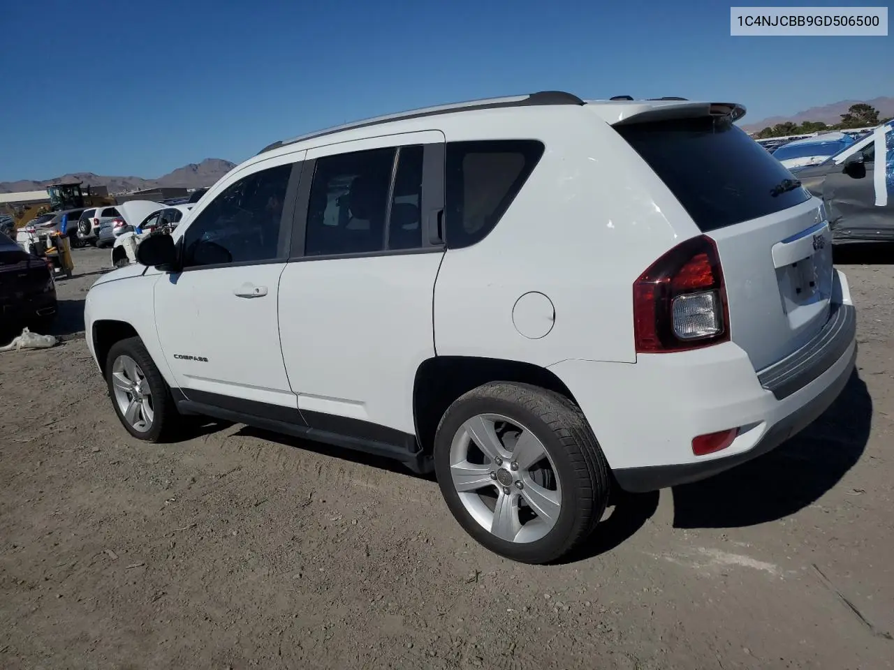 2016 Jeep Compass Sport VIN: 1C4NJCBB9GD506500 Lot: 66303535