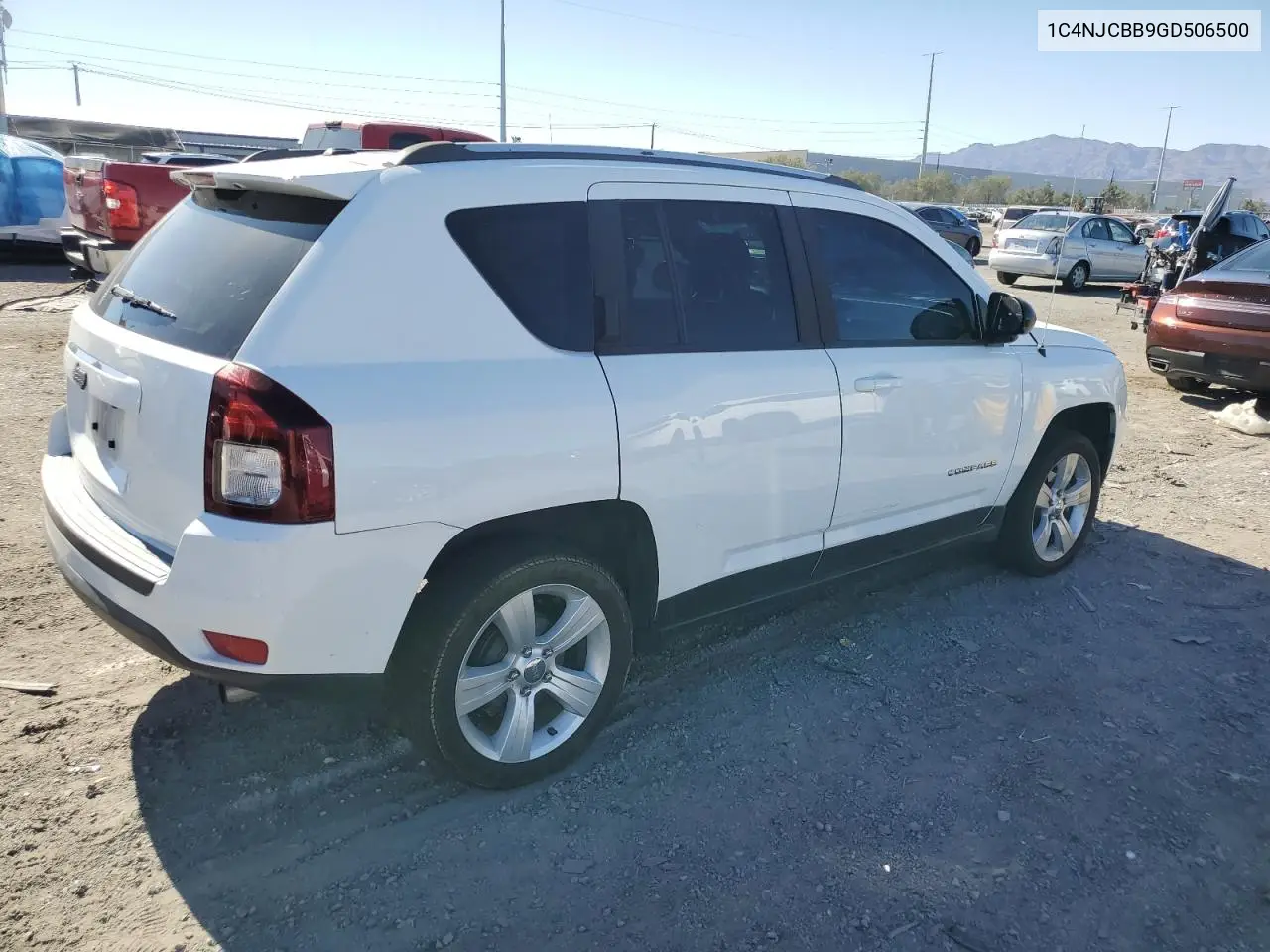 2016 Jeep Compass Sport VIN: 1C4NJCBB9GD506500 Lot: 66303535