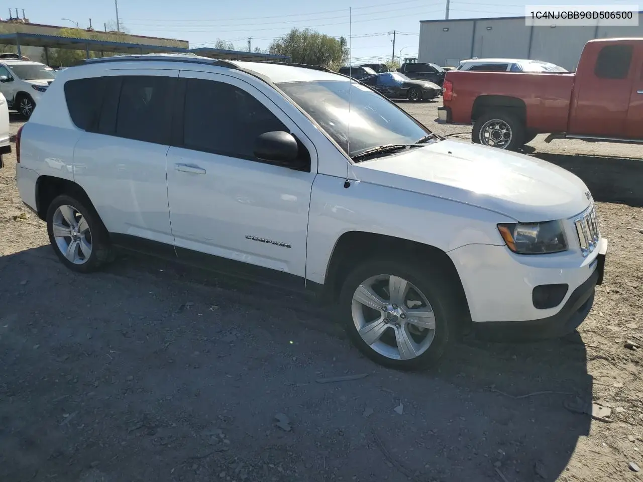 2016 Jeep Compass Sport VIN: 1C4NJCBB9GD506500 Lot: 66303535