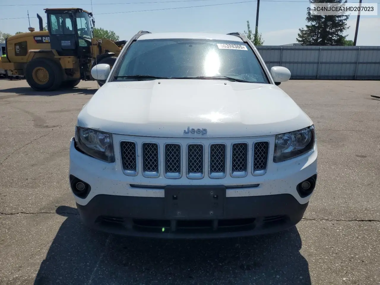 2017 Jeep Compass Latitude VIN: 1C4NJCEA1HD207023 Lot: 56398365