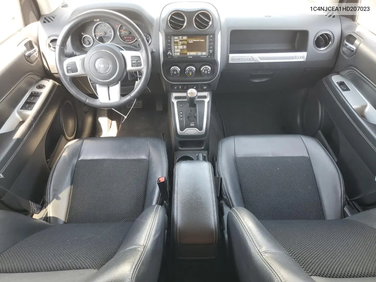 2017 Jeep Compass Latitude VIN: 1C4NJCEA1HD207023 Lot: 56398365