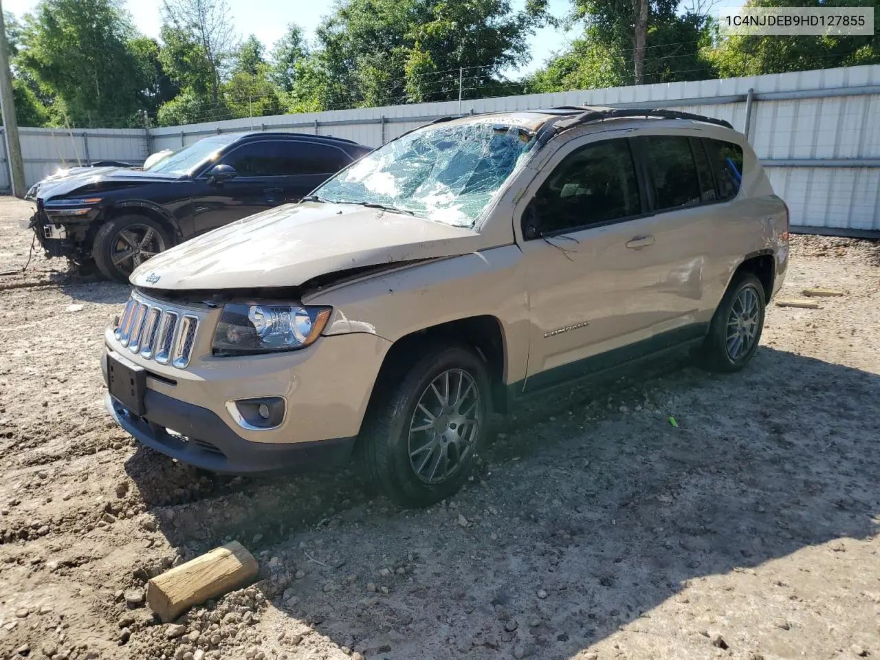 2017 Jeep Compass Latitude VIN: 1C4NJDEB9HD127855 Lot: 56699735