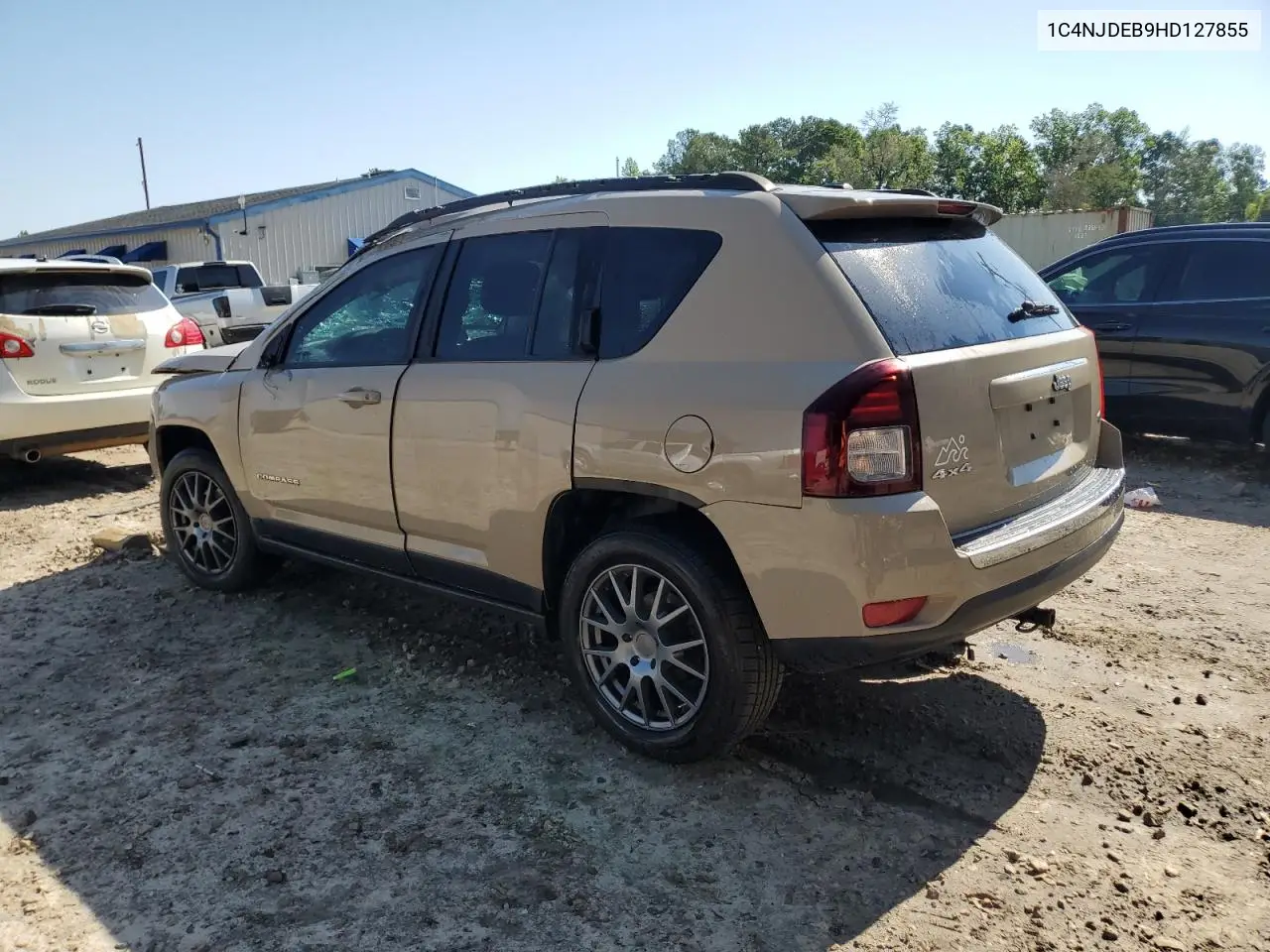2017 Jeep Compass Latitude VIN: 1C4NJDEB9HD127855 Lot: 56699735