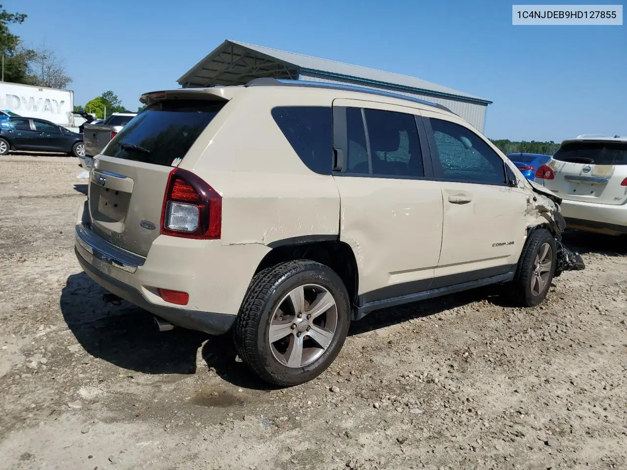 2017 Jeep Compass Latitude VIN: 1C4NJDEB9HD127855 Lot: 56699735