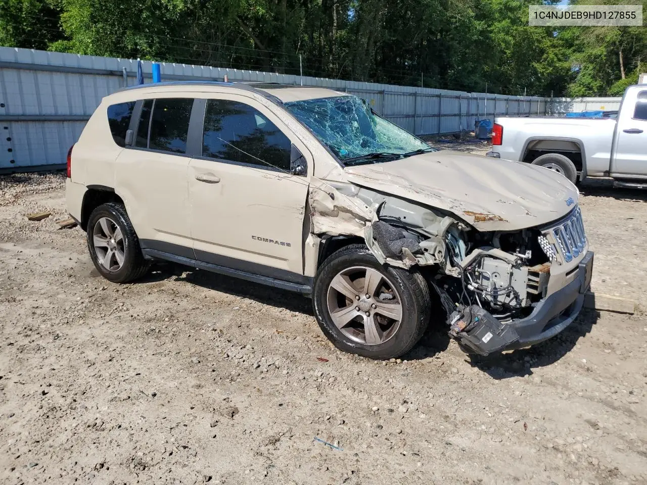 2017 Jeep Compass Latitude VIN: 1C4NJDEB9HD127855 Lot: 56699735