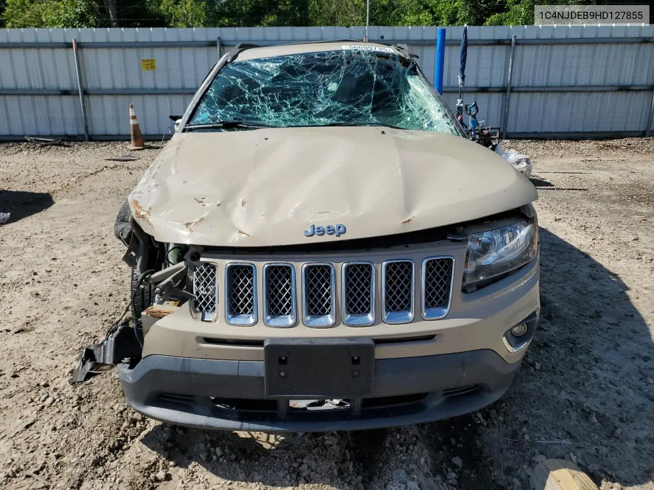 2017 Jeep Compass Latitude VIN: 1C4NJDEB9HD127855 Lot: 56699735