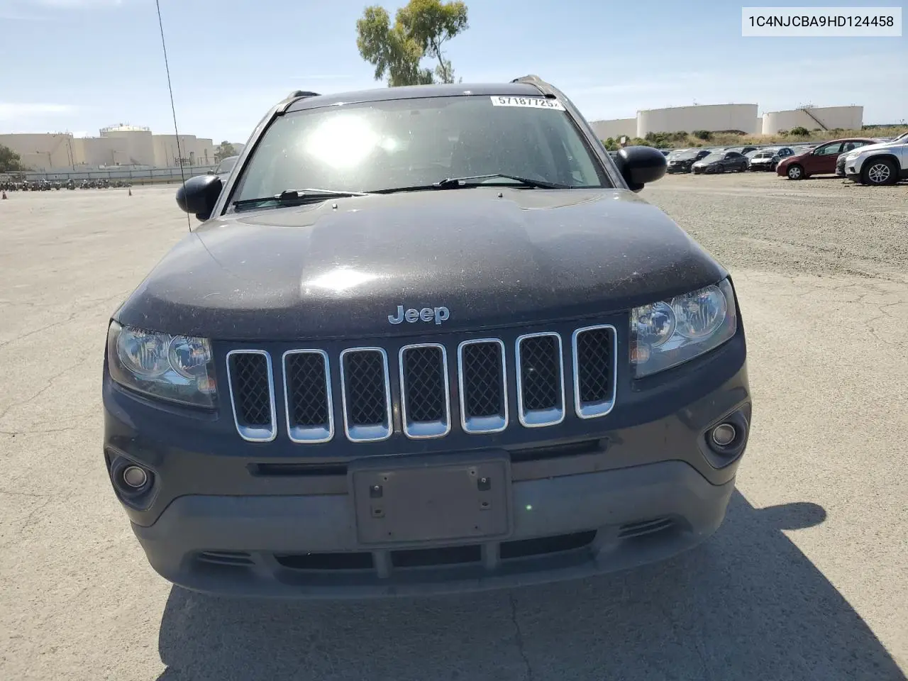 2017 Jeep Compass Sport VIN: 1C4NJCBA9HD124458 Lot: 57187725