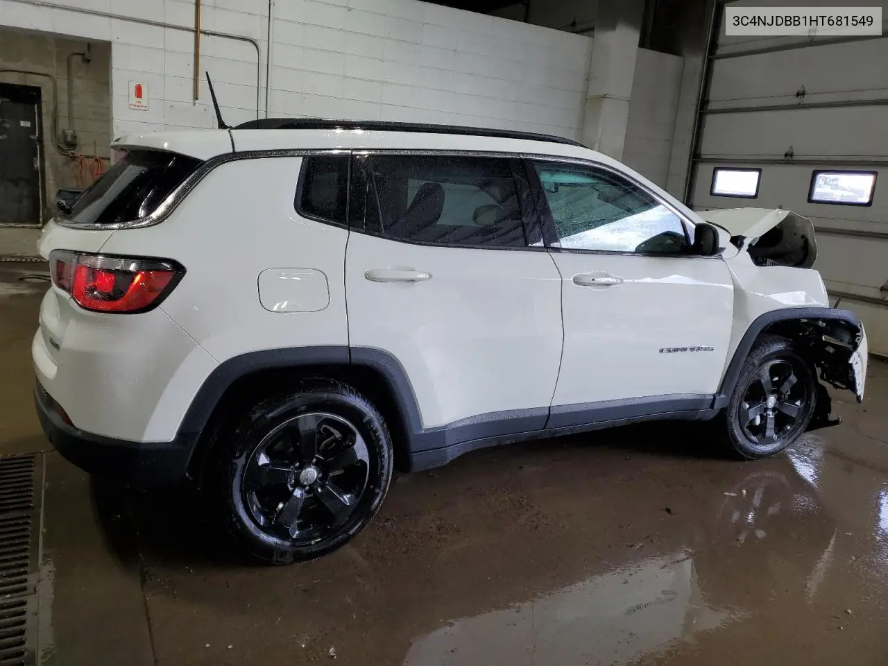 2017 Jeep Compass Latitude VIN: 3C4NJDBB1HT681549 Lot: 57326405
