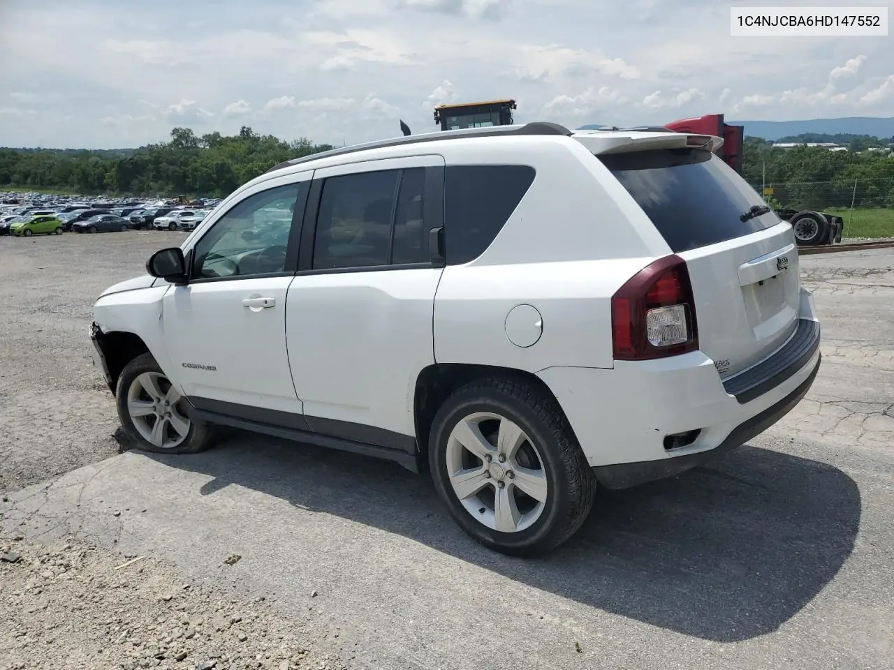 2017 Jeep Compass Sport VIN: 1C4NJCBA6HD147552 Lot: 62153255