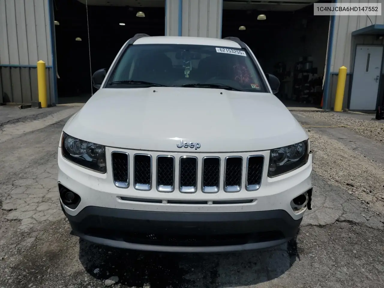 2017 Jeep Compass Sport VIN: 1C4NJCBA6HD147552 Lot: 62153255
