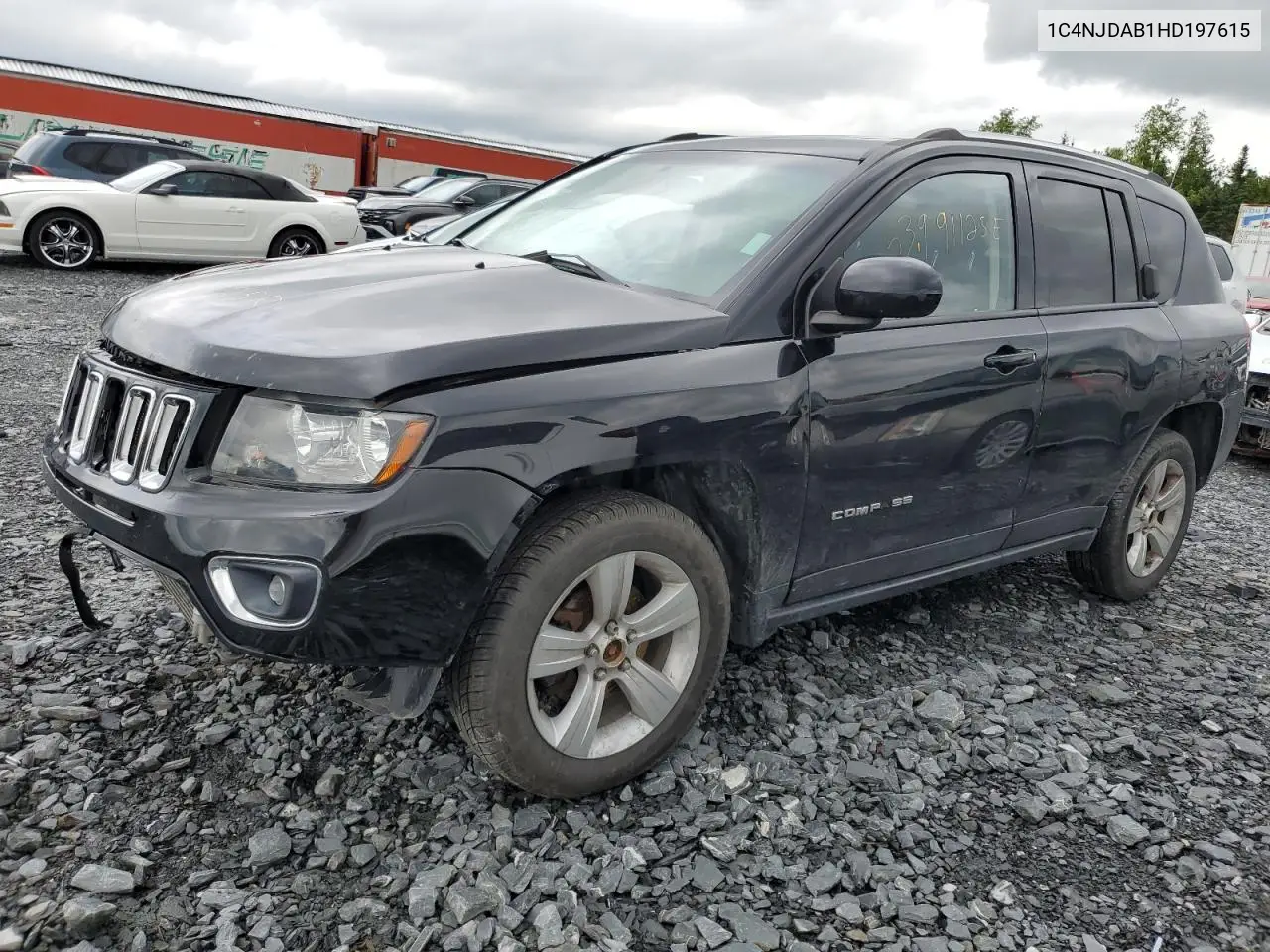 2017 Jeep Compass Sport VIN: 1C4NJDAB1HD197615 Lot: 63991125