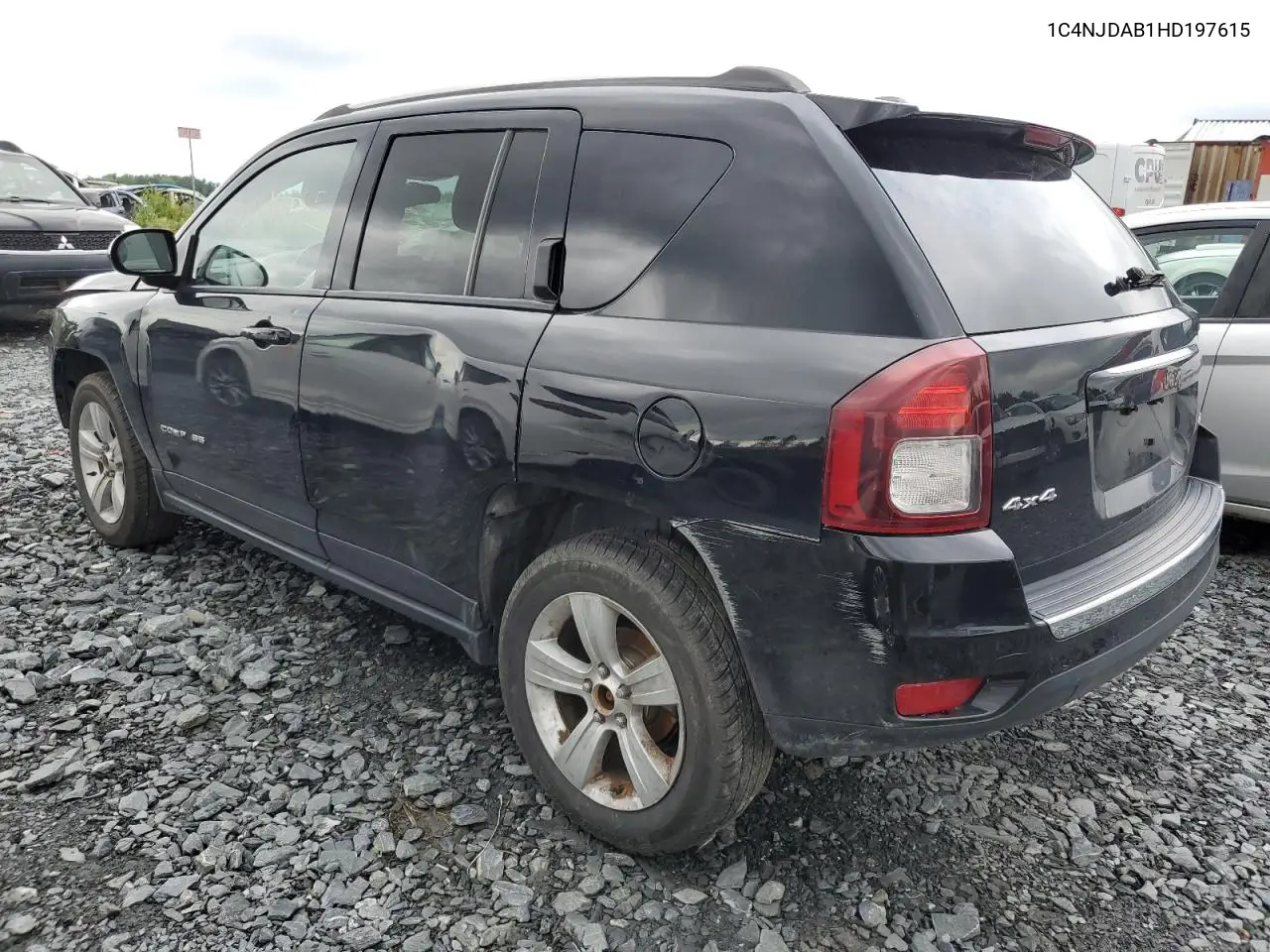 2017 Jeep Compass Sport VIN: 1C4NJDAB1HD197615 Lot: 63991125