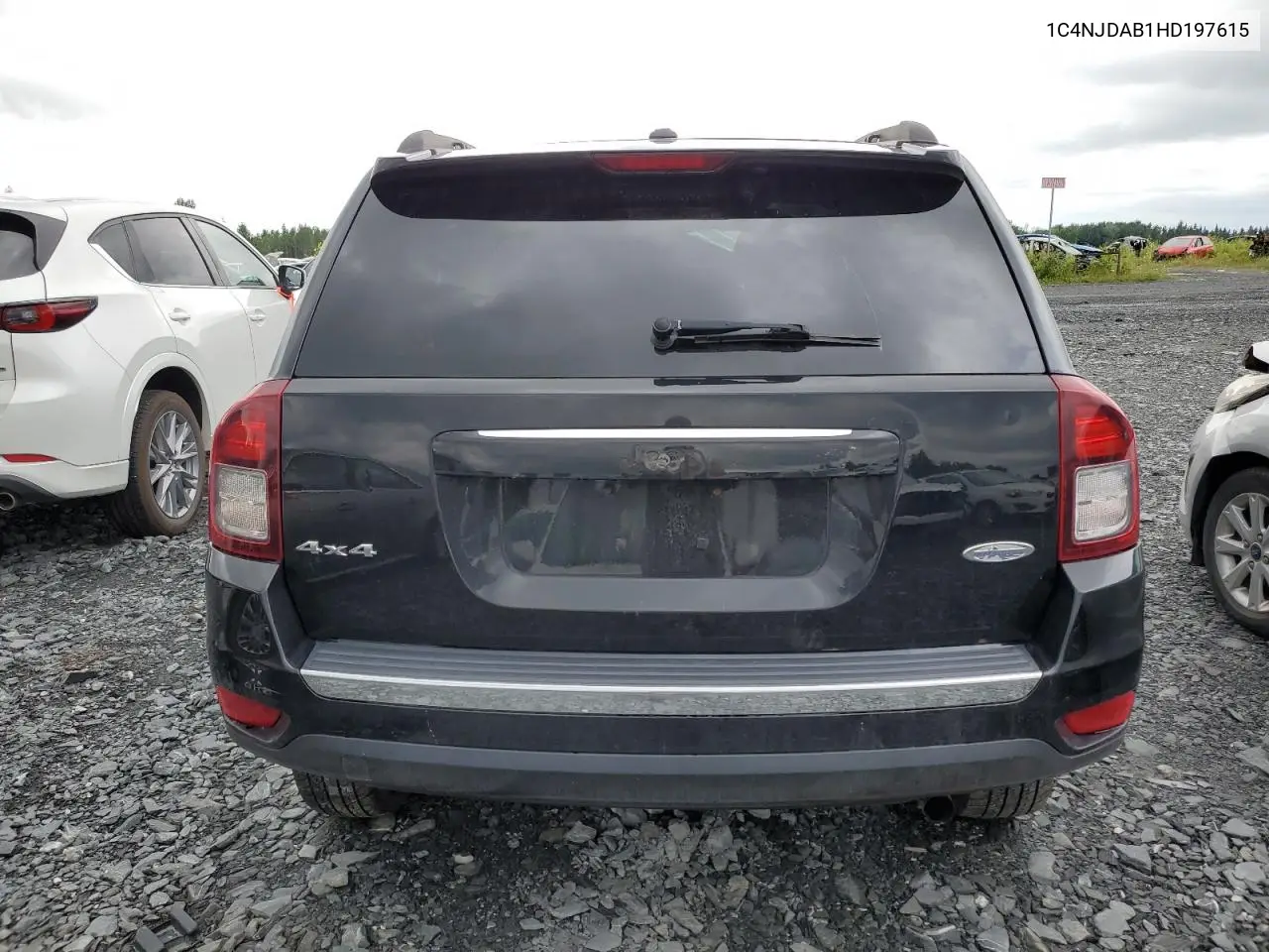 2017 Jeep Compass Sport VIN: 1C4NJDAB1HD197615 Lot: 63991125