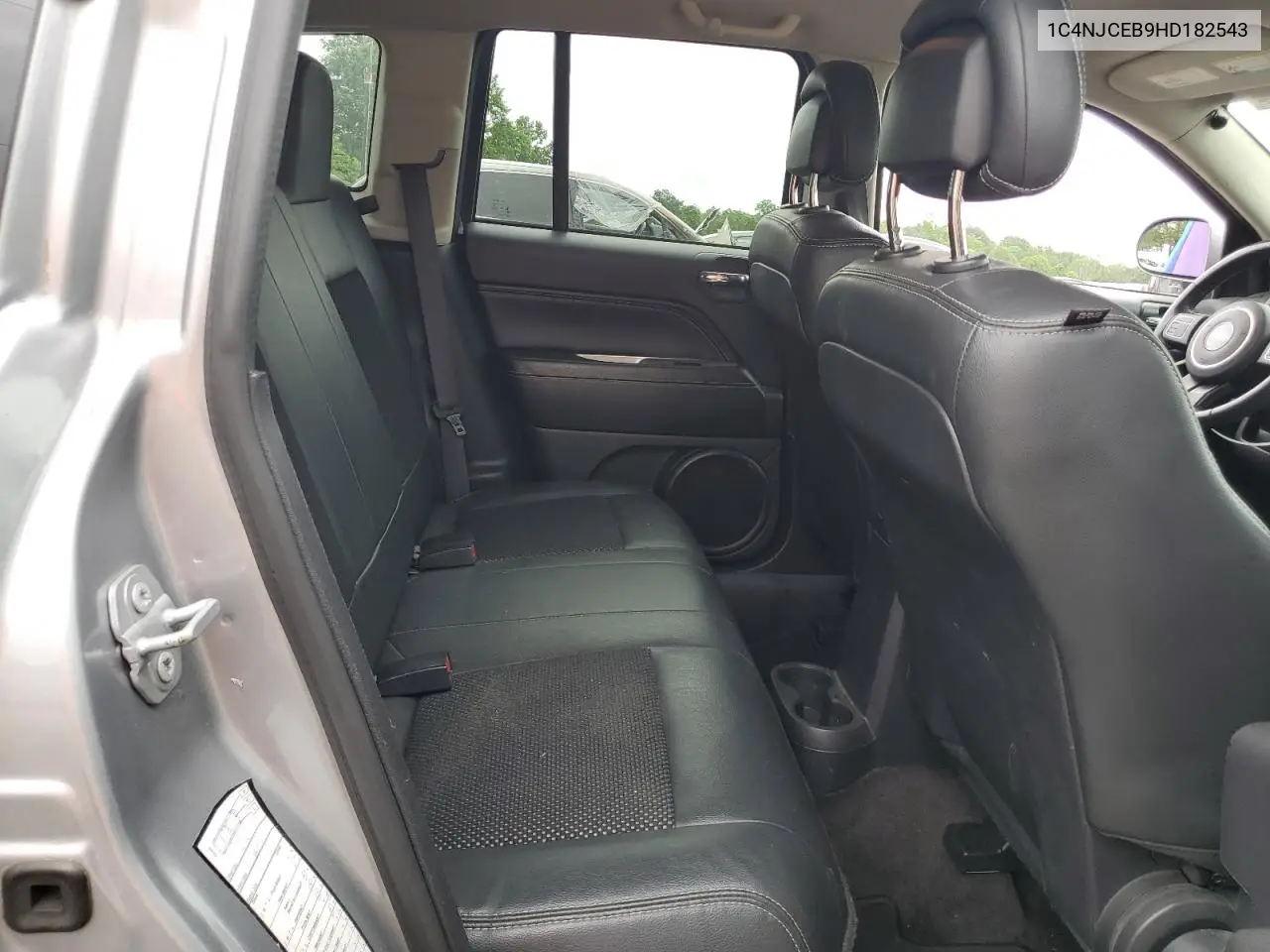 2017 Jeep Compass Latitude VIN: 1C4NJCEB9HD182543 Lot: 64002925