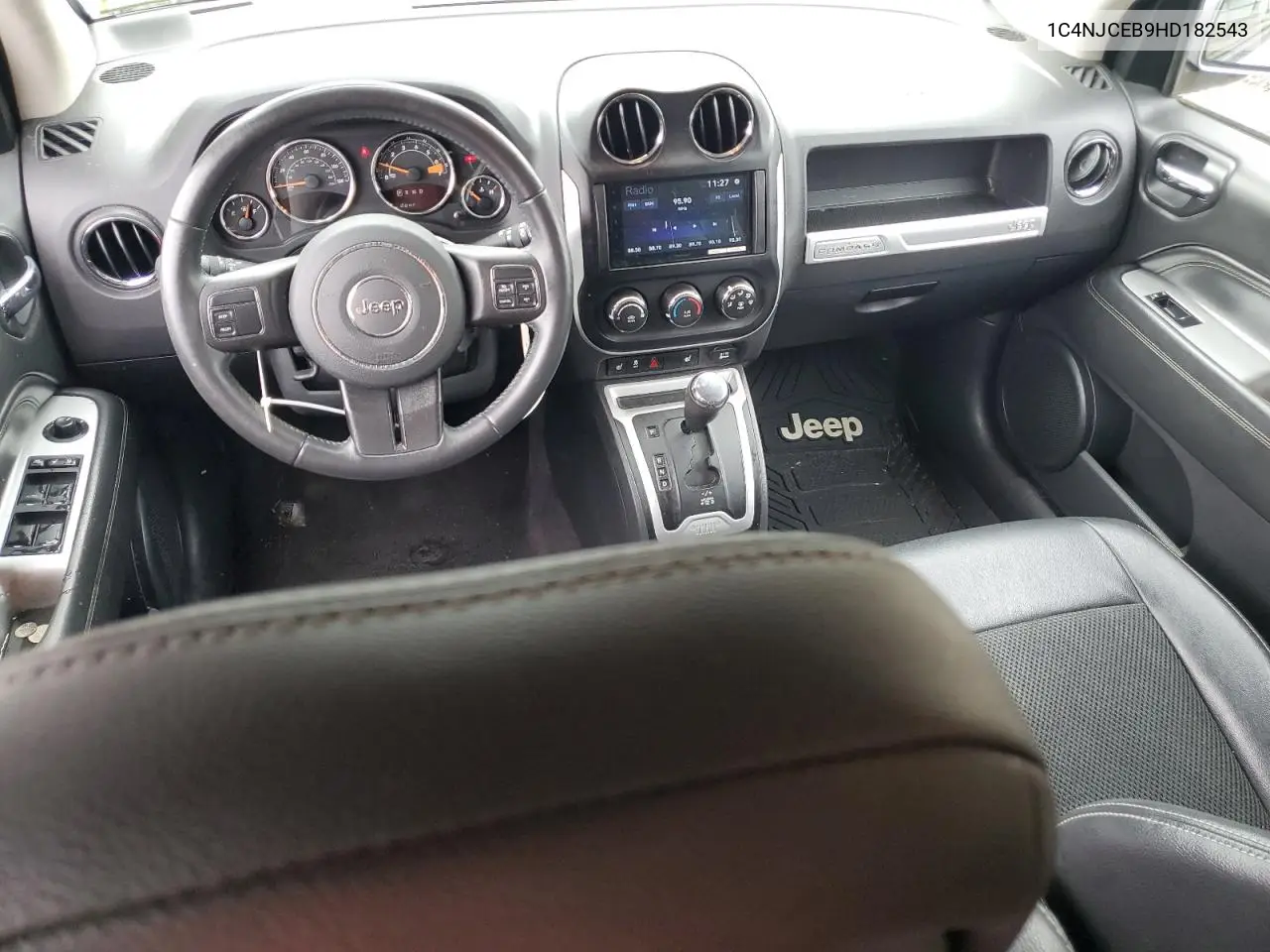 2017 Jeep Compass Latitude VIN: 1C4NJCEB9HD182543 Lot: 64002925