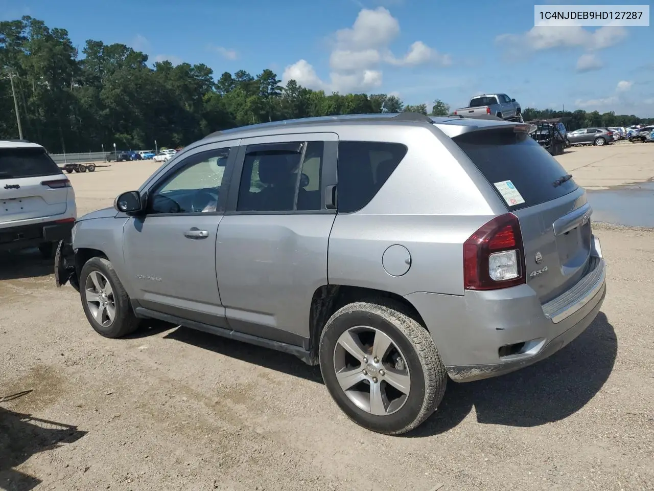 2017 Jeep Compass Latitude VIN: 1C4NJDEB9HD127287 Lot: 64748325