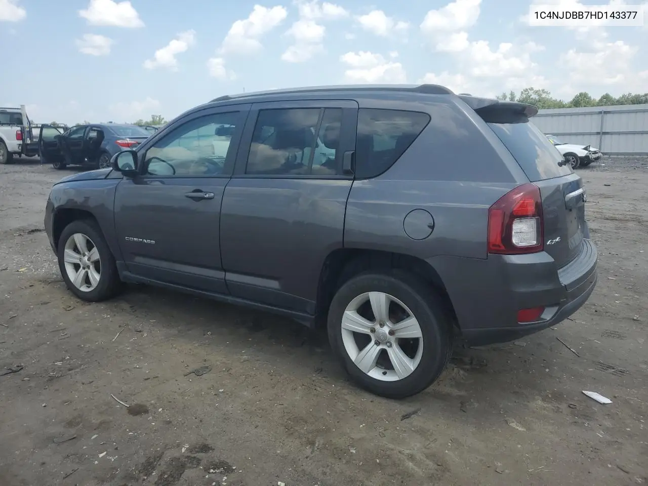 2017 Jeep Compass Sport VIN: 1C4NJDBB7HD143377 Lot: 65477715