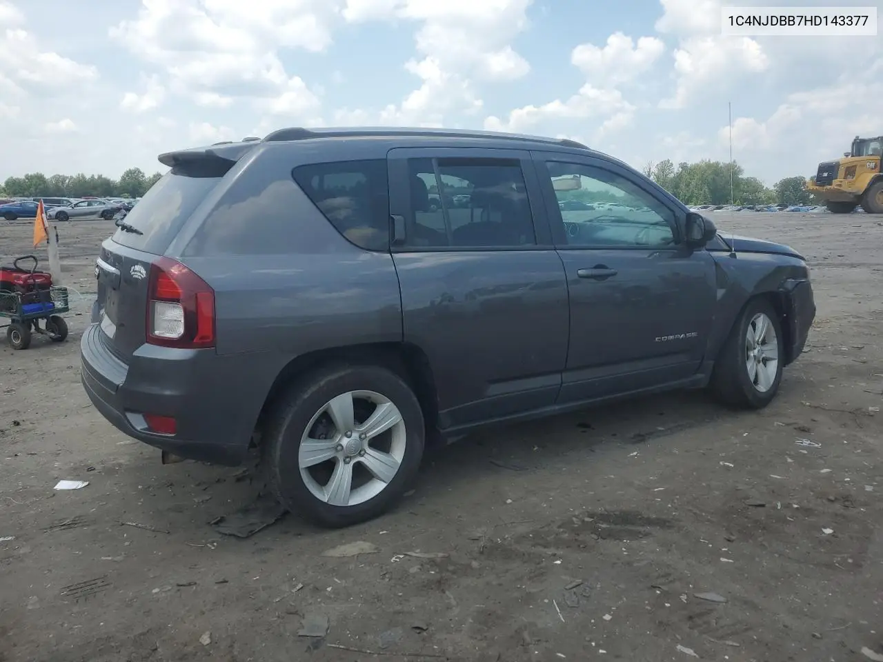 2017 Jeep Compass Sport VIN: 1C4NJDBB7HD143377 Lot: 65477715