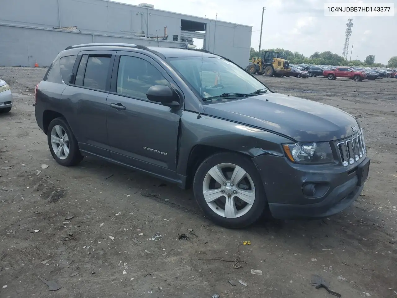 2017 Jeep Compass Sport VIN: 1C4NJDBB7HD143377 Lot: 65477715