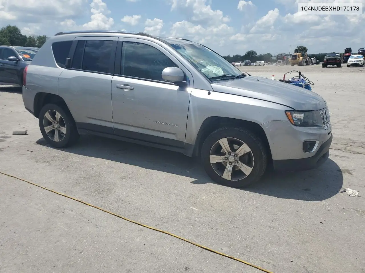 2017 Jeep Compass Latitude VIN: 1C4NJDEBXHD170178 Lot: 66174915