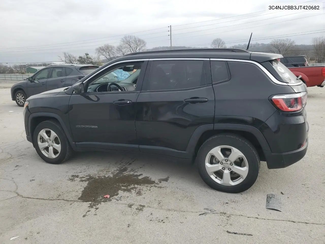 2018 Jeep Compass Latitude VIN: 3C4NJCBB3JT420682 Lot: 43752585