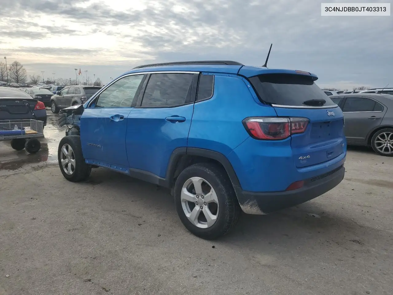 2018 Jeep Compass Latitude VIN: 3C4NJDBB0JT403313 Lot: 46607875