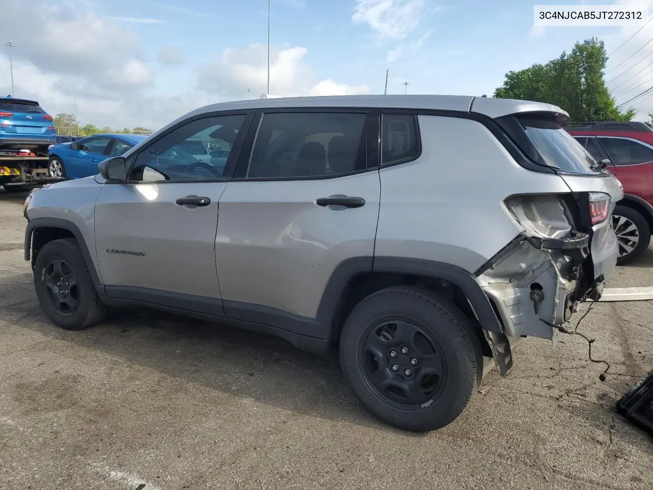 2018 Jeep Compass Sport VIN: 3C4NJCAB5JT272312 Lot: 56700395