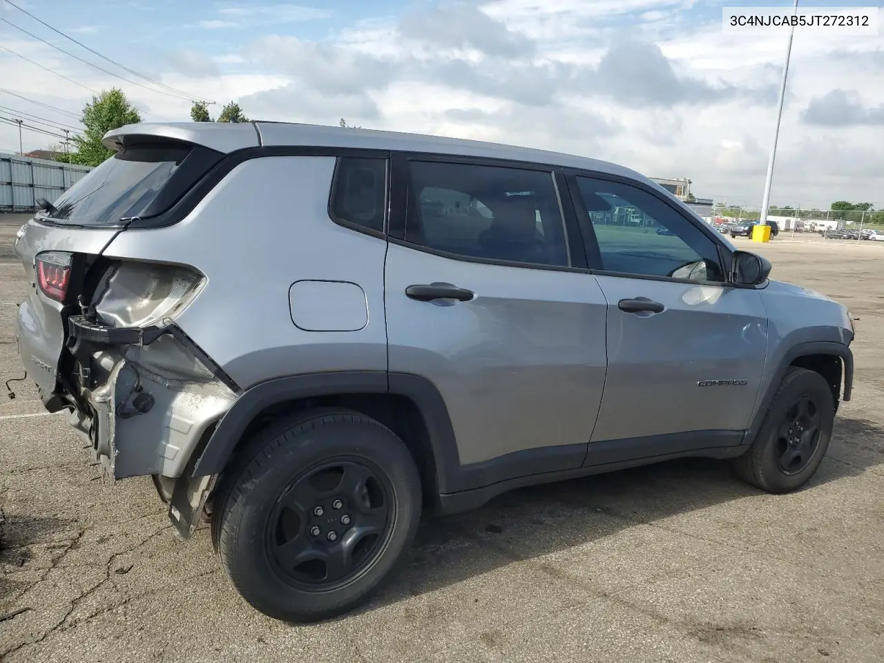 2018 Jeep Compass Sport VIN: 3C4NJCAB5JT272312 Lot: 56700395