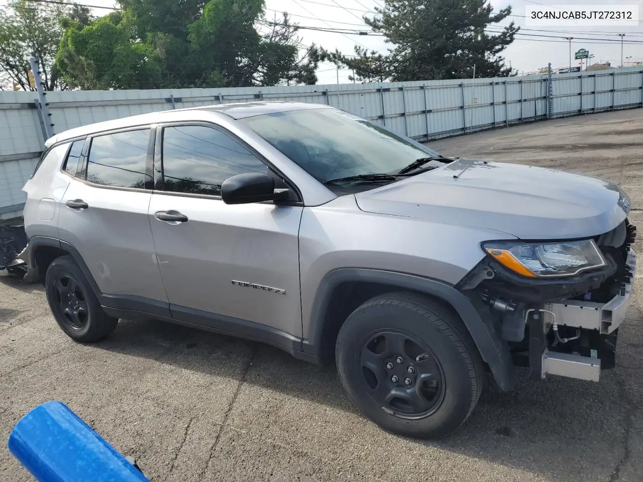 2018 Jeep Compass Sport VIN: 3C4NJCAB5JT272312 Lot: 56700395