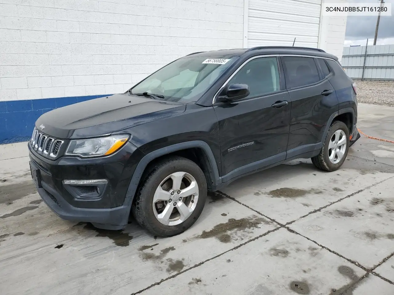 2018 Jeep Compass Latitude VIN: 3C4NJDBB5JT161280 Lot: 56758805