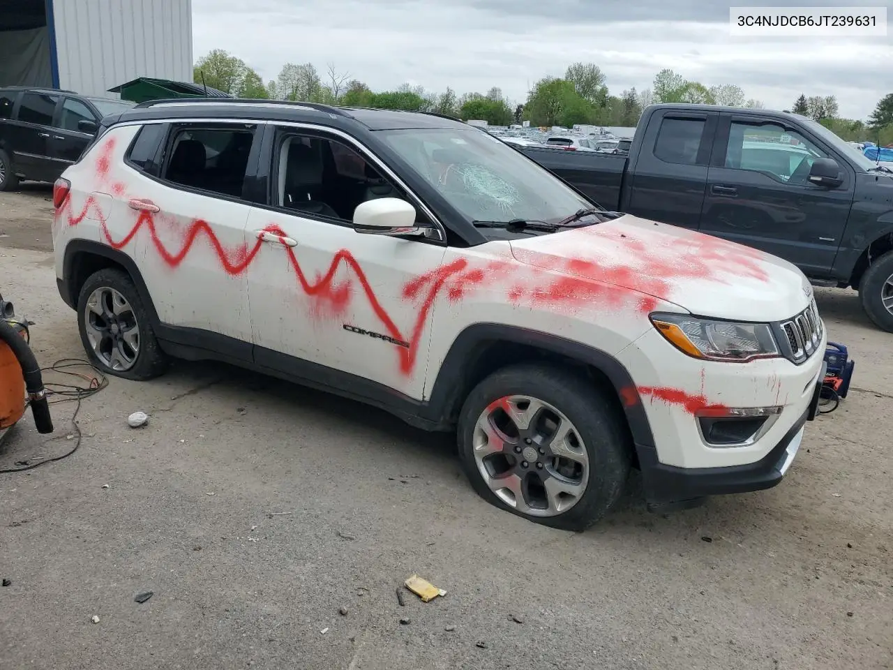 2018 Jeep Compass Limited VIN: 3C4NJDCB6JT239631 Lot: 56831705