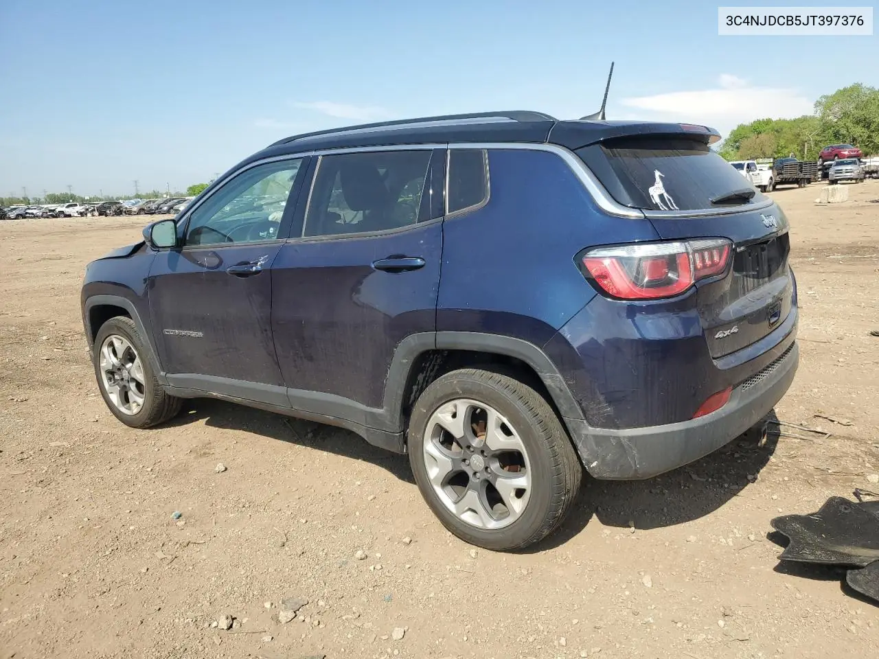 2018 Jeep Compass Limited VIN: 3C4NJDCB5JT397376 Lot: 57137665