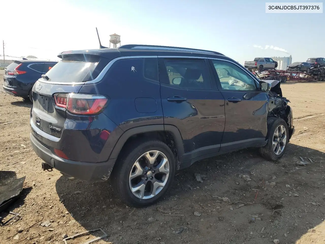 2018 Jeep Compass Limited VIN: 3C4NJDCB5JT397376 Lot: 57137665