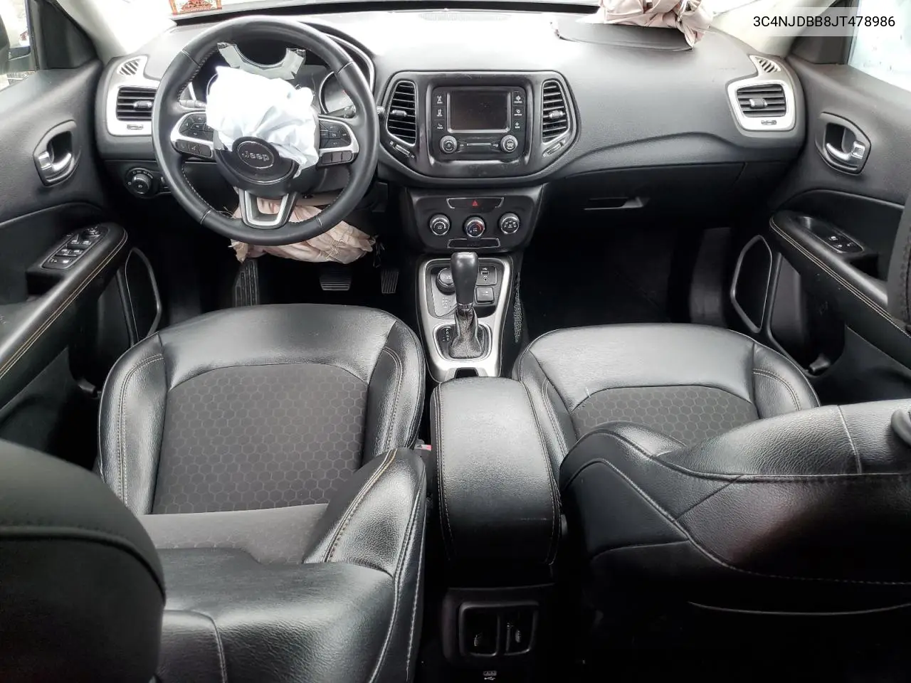 2018 Jeep Compass Latitude VIN: 3C4NJDBB8JT478986 Lot: 58768035