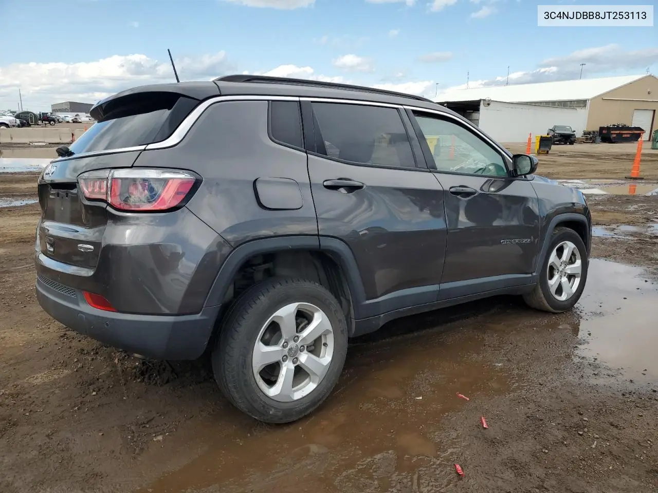 2018 Jeep Compass Latitude VIN: 3C4NJDBB8JT253113 Lot: 59059225