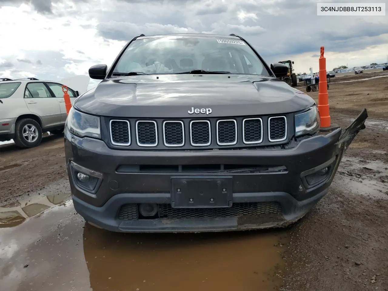 2018 Jeep Compass Latitude VIN: 3C4NJDBB8JT253113 Lot: 59059225