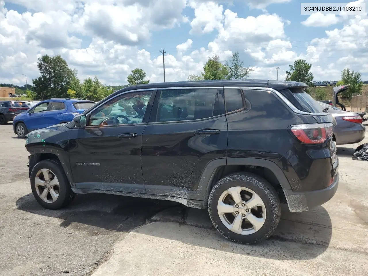 2018 Jeep Compass Latitude VIN: 3C4NJDBB2JT103210 Lot: 61544055