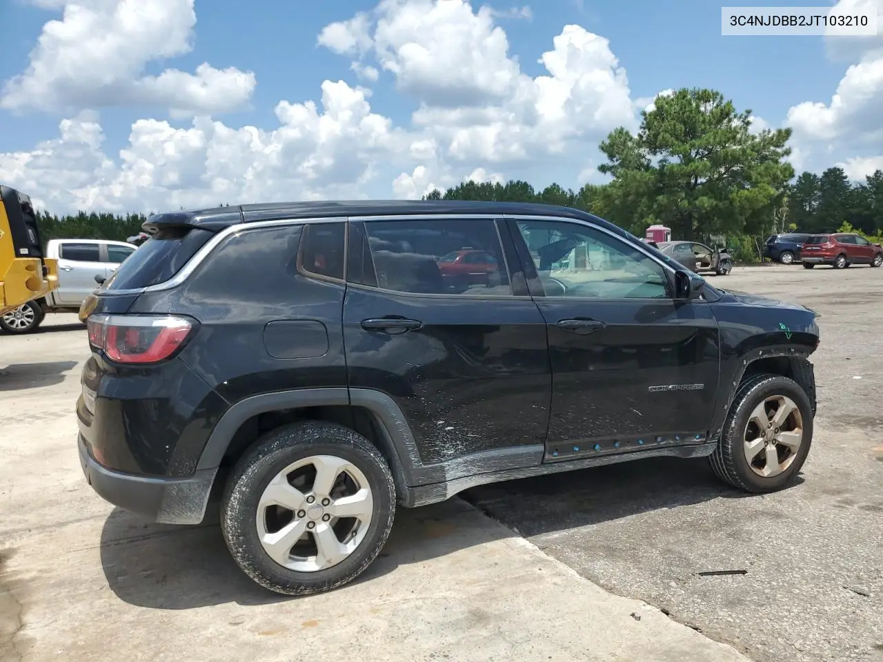 2018 Jeep Compass Latitude VIN: 3C4NJDBB2JT103210 Lot: 61544055