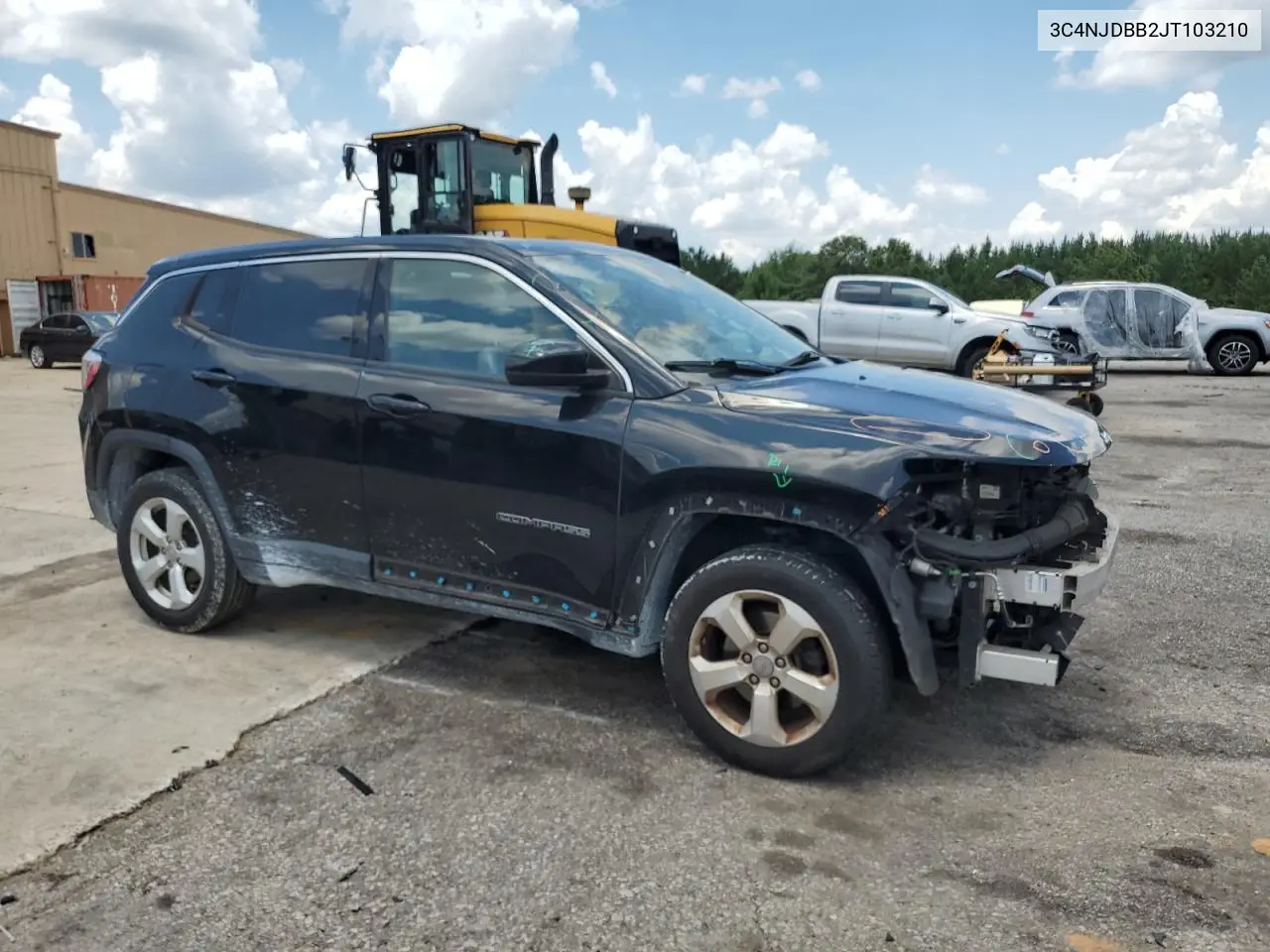 2018 Jeep Compass Latitude VIN: 3C4NJDBB2JT103210 Lot: 61544055