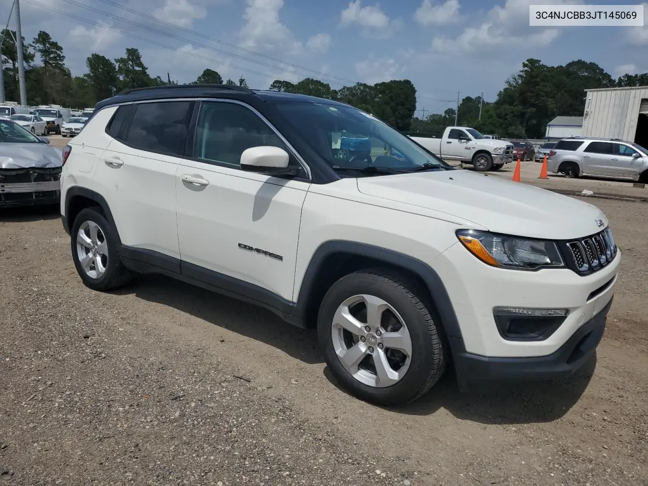 2018 Jeep Compass Latitude VIN: 3C4NJCBB3JT145069 Lot: 61859665