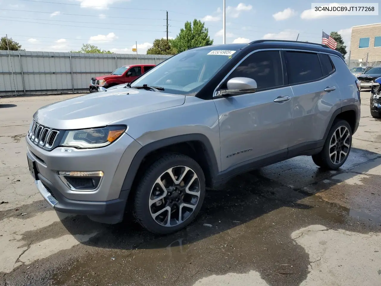 2018 Jeep Compass Limited VIN: 3C4NJDCB9JT177268 Lot: 62324905