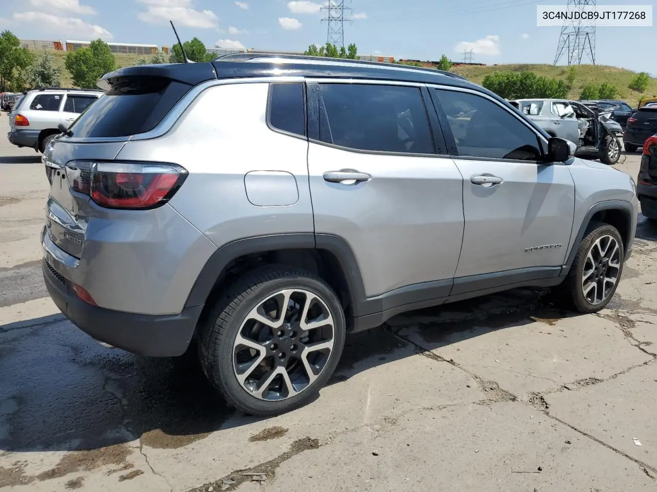 2018 Jeep Compass Limited VIN: 3C4NJDCB9JT177268 Lot: 62324905