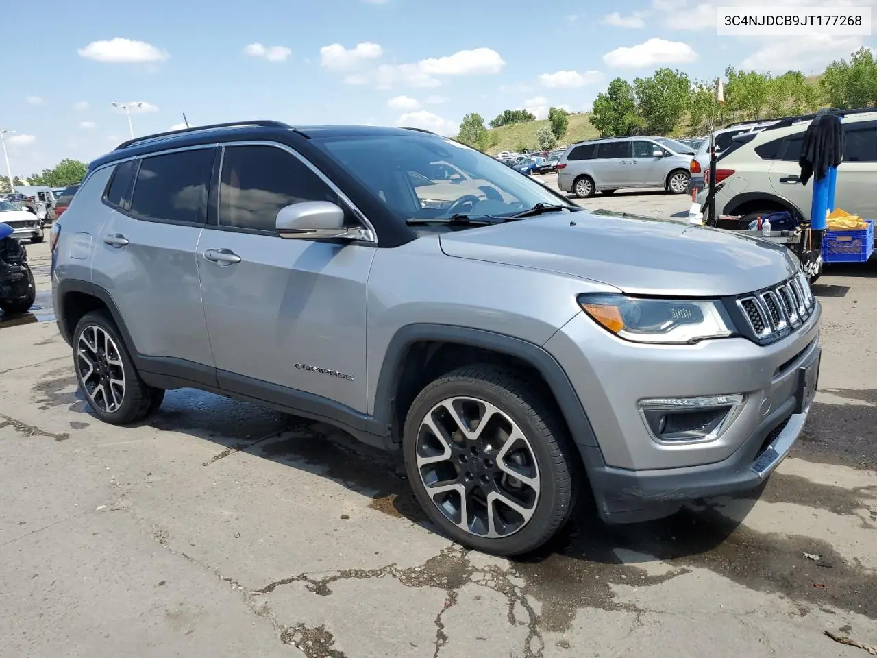 2018 Jeep Compass Limited VIN: 3C4NJDCB9JT177268 Lot: 62324905