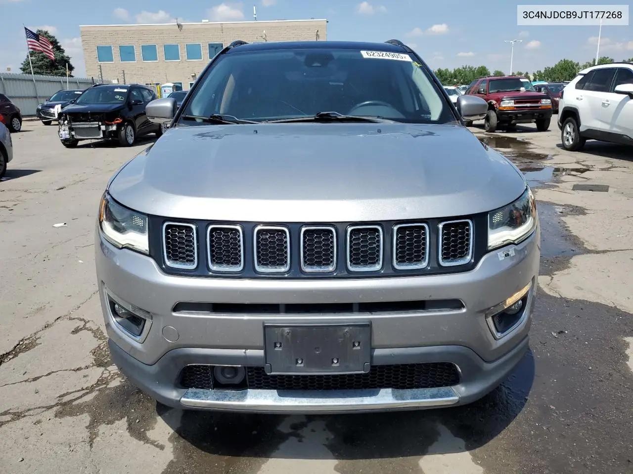 2018 Jeep Compass Limited VIN: 3C4NJDCB9JT177268 Lot: 62324905
