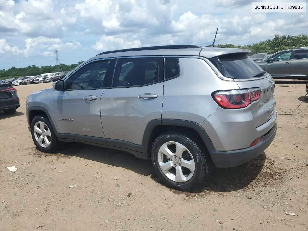 2018 Jeep Compass Latitude VIN: 3C4NJCBB1JT139805 Lot: 63072275