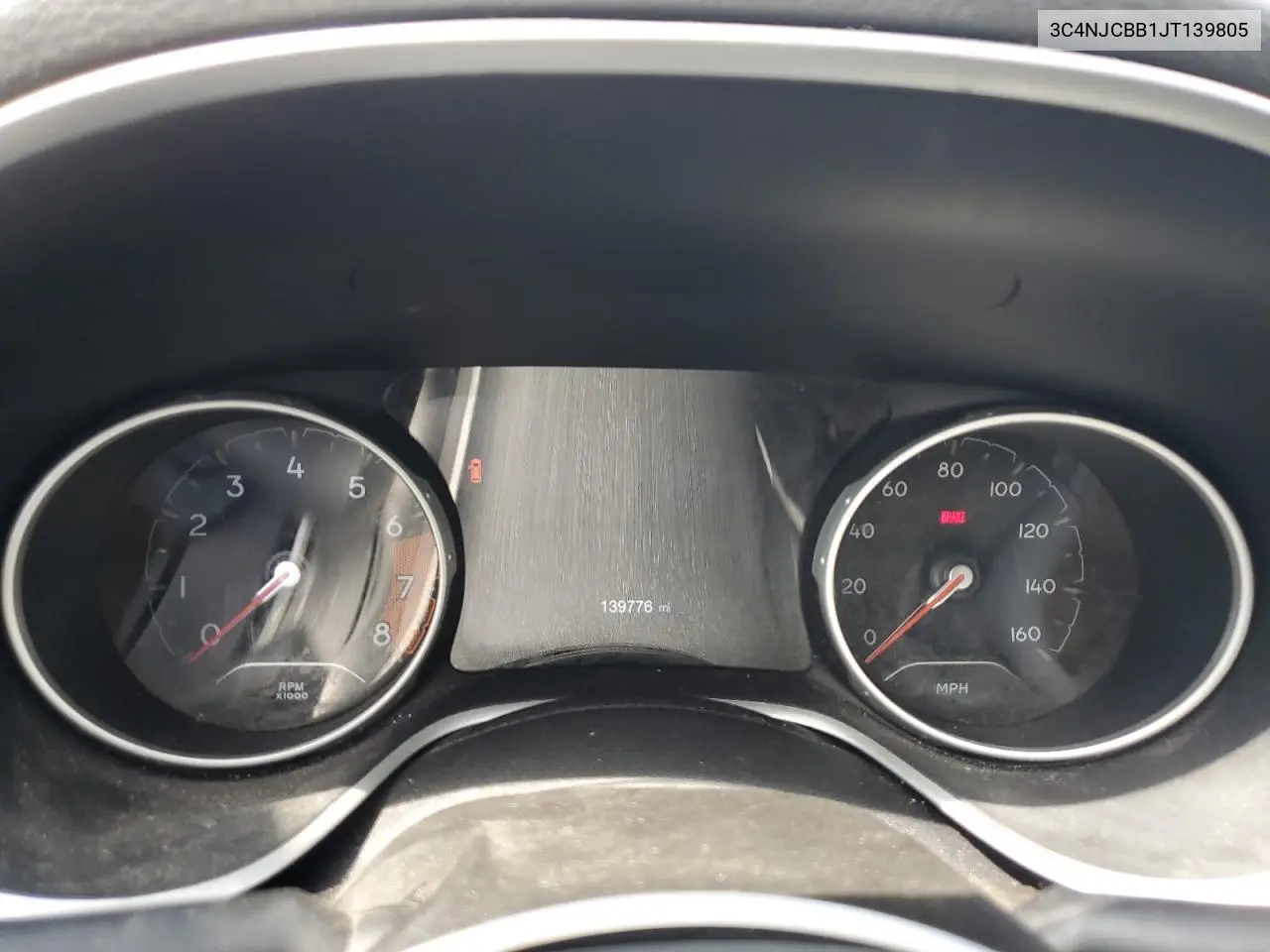 2018 Jeep Compass Latitude VIN: 3C4NJCBB1JT139805 Lot: 63072275